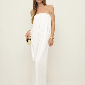 Reformation Oletta Strapless Gown
